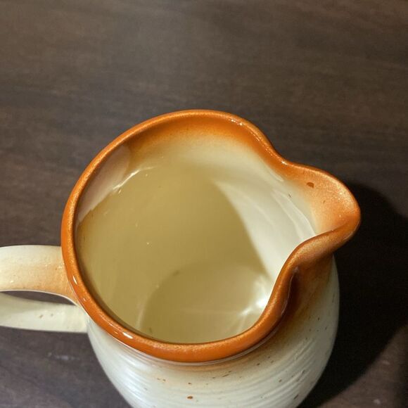 Franciscan Country Craft Russet Brown Creamer Pitcher Carafe Dish - Picture 2 of 7